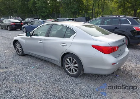 2014 Infiniti Q50 Premium/Sport from USA, damaged, VIN JN1BV7AR8EM691880